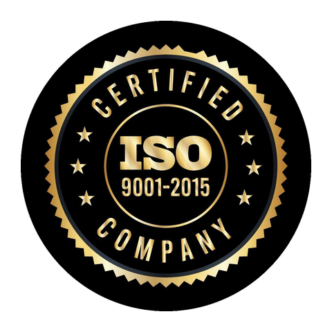 ISO 9001:2015 seal