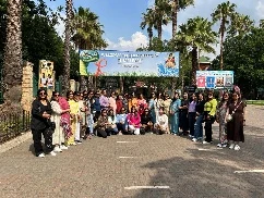 A Pink Oasis ladies group on tour in South Africa